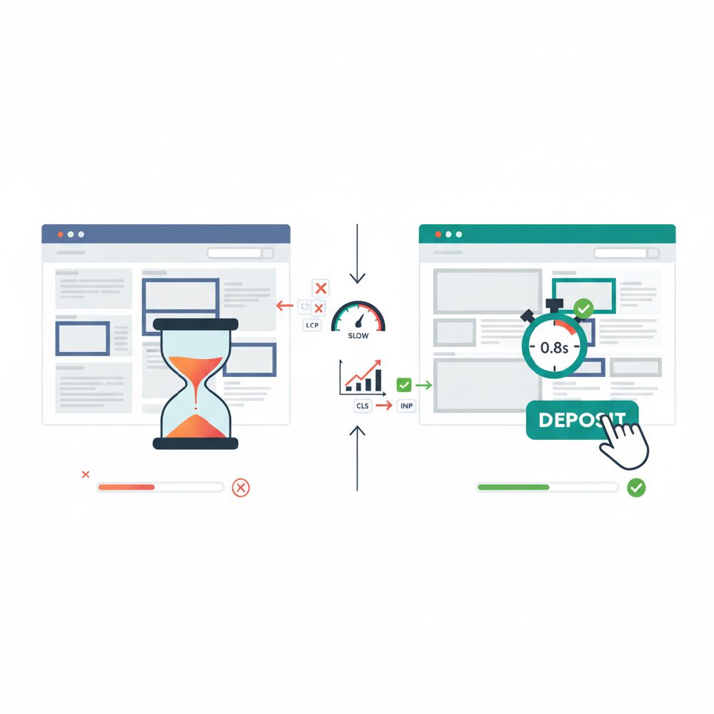 Core Web Vitals & iGaming Deposit Conversion